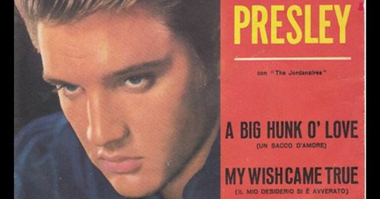 Elvis Presley A Big Hunk o' Love