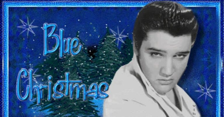 Elvis Presley Blue Christmas