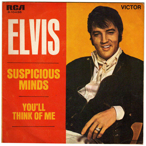 Elvis Presley Suspicious Minds 1969