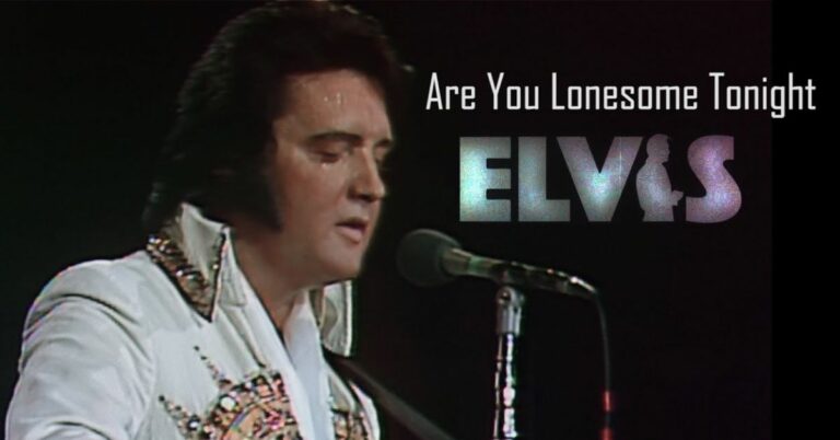 Elvis Presley Are You Lonesome Tonight
