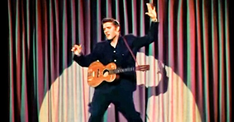 Elvis Presley Blue Suede Shoes