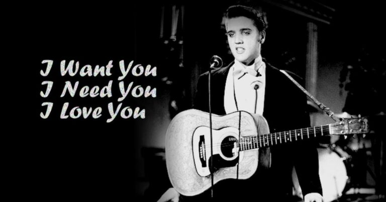 I Want You, I Need You, I Love You Elvis Presley