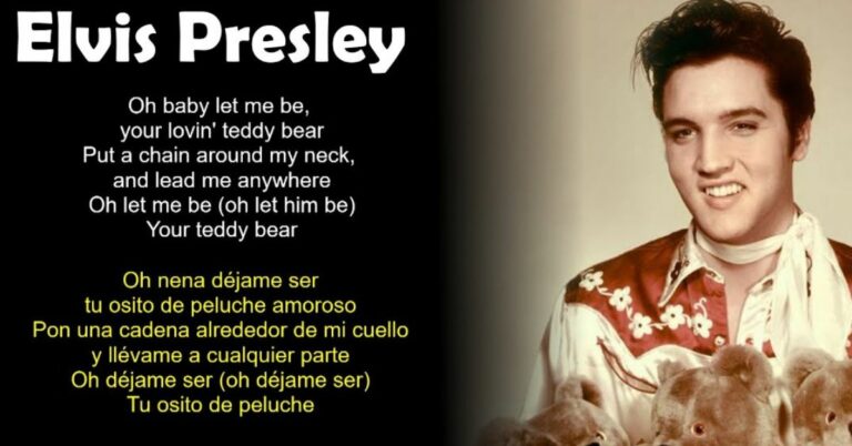 Let Me Be Your) Teddy Bear Elvis Presley (1)