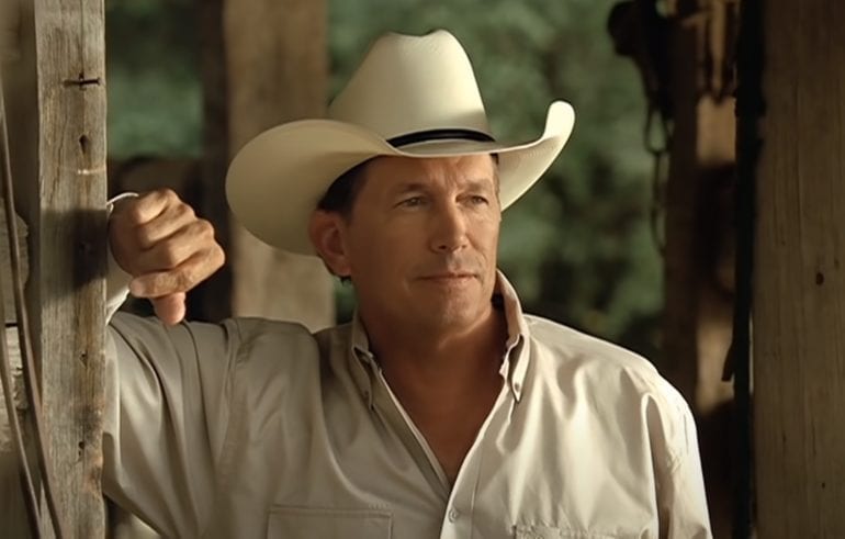 On This Date: George Strait Was At #1 On The Country Charts With His 25th Studio Album 'Troubadour' | Whiskey Riff